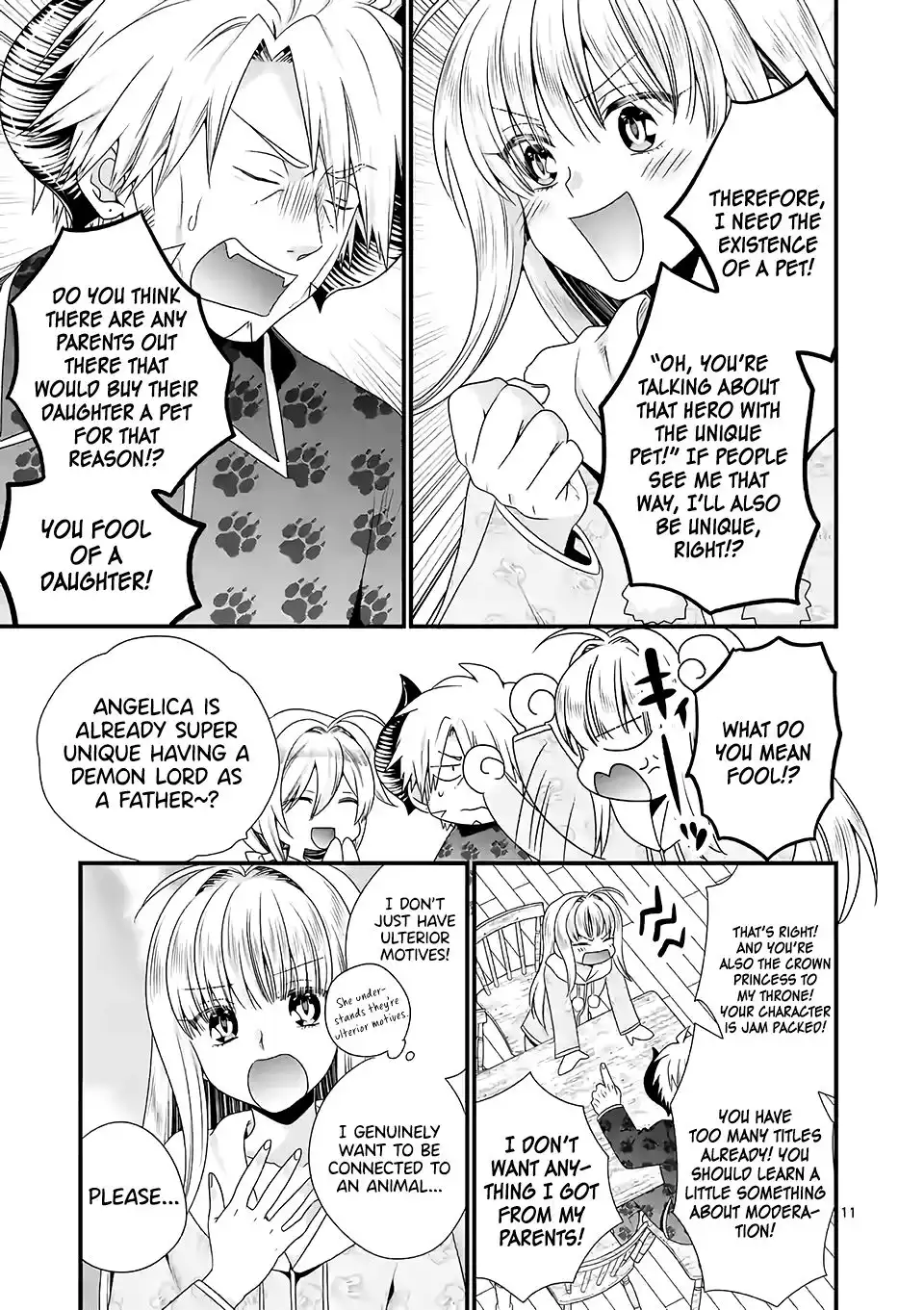 Maou Desu. Onna Yuusha no Hahaoya to Saikon Shita no de, Onna Yuusha ga Giri no Musume ni Narimashita. Chapter 34 12